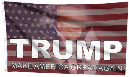 Trump Make America Great Again USA Flag