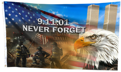 Never Forget 911 Flag
