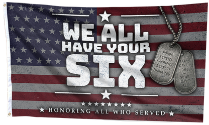 We Have All Your SIX USA Flag