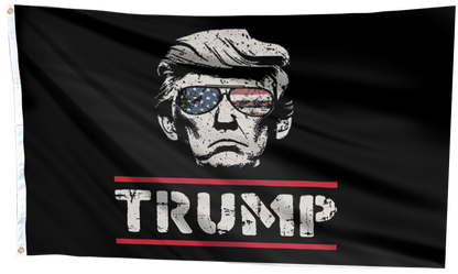 Trump Vintage American Sunglasses Mugshot Flag