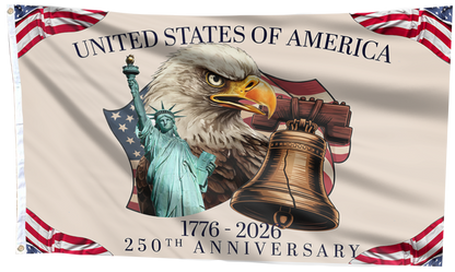 Eagle of Independence - 250th Anniversary Flag