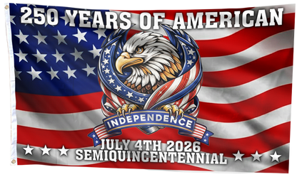 250 Years of American Independence Flag