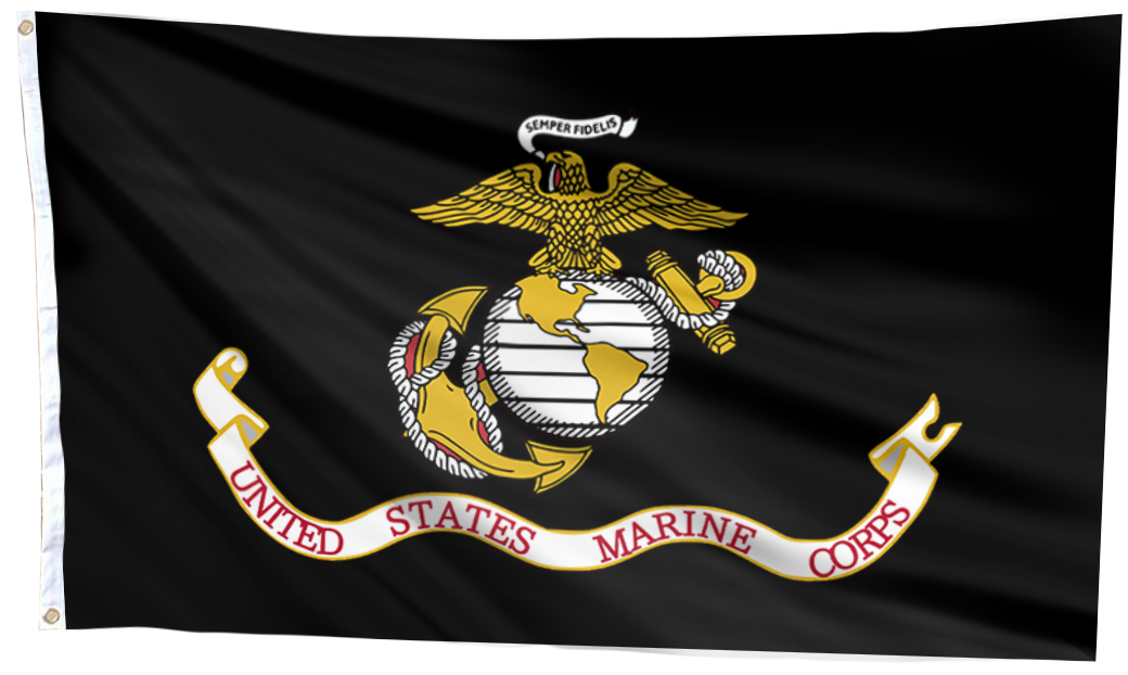 U.S. Marine Corps Black Flag