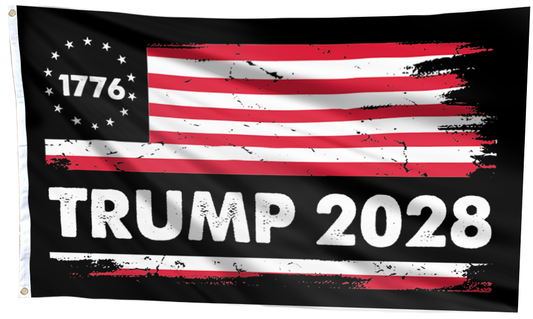 Trump 2028 (1776) Flag