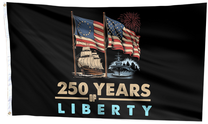 250 Years of Liberty Flag