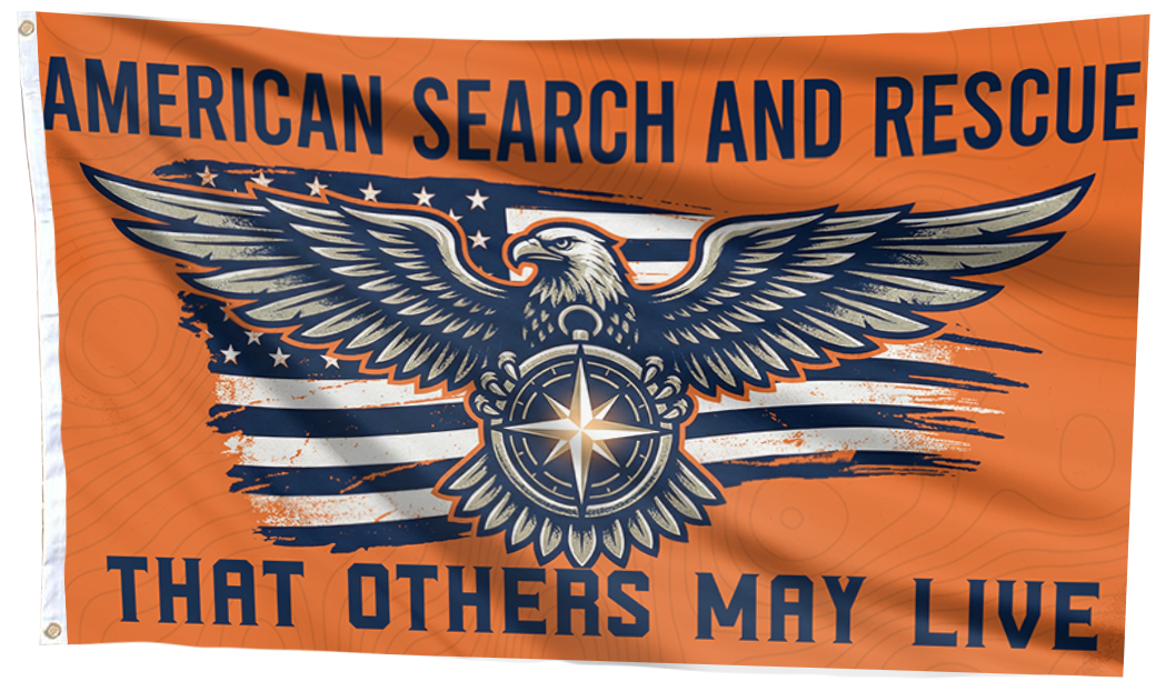American Search and Rescue Flag