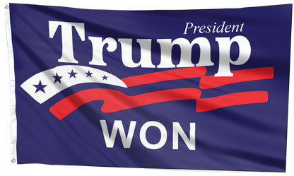 President Trump Won Flag