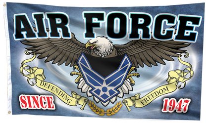 Air Force Defending Freedom Flag