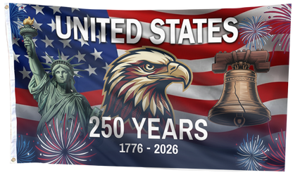 United States Statue Eagle Flag