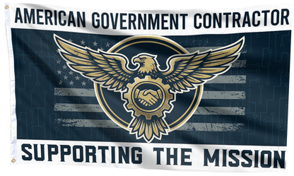 American Government Contractor Flag