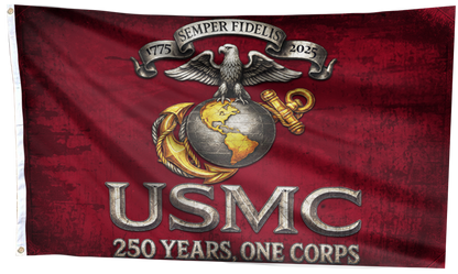 250 Years, One Corps – USMC Flag