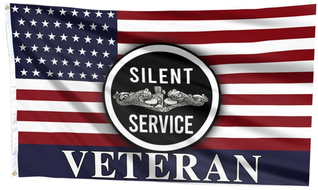 Silent Service Veteran Flag