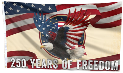 250 Years of Courage and Freedom Flag