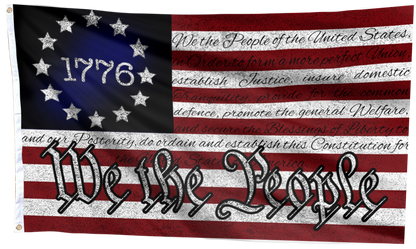 We The People Flag 1776 Vintage Betsy Ross Flag