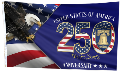 USA 250 We The People Anniversary Flag