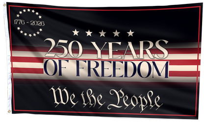 250 Years of Freedom - We the People American Patriotic Flag