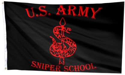 U.S. Army Sniper School Black Flag