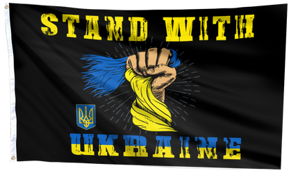 Stand With Ukraine Flag