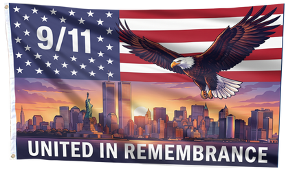 9/11 United in Remembrance Eagle Flag