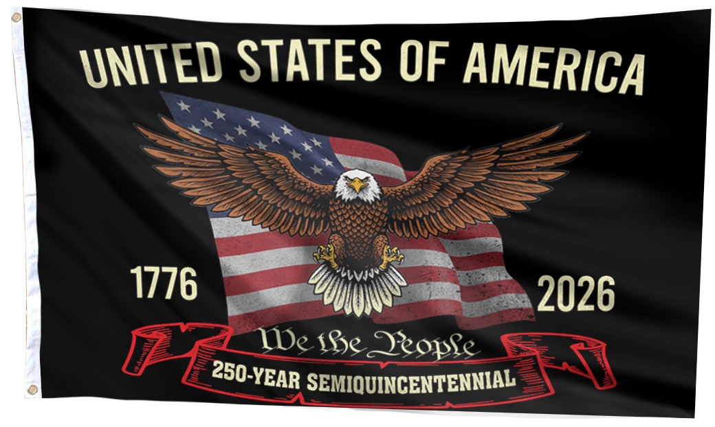United States of America - We The People Flag
