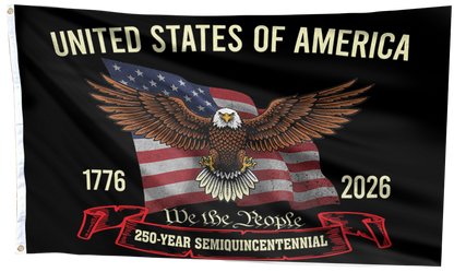 United States of America - We The People Flag
