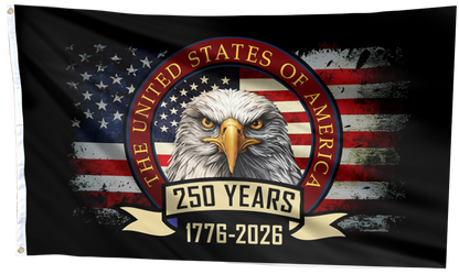 The United States of America 250 Years Flag