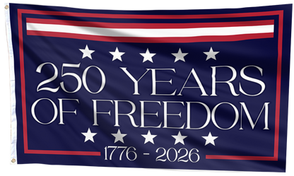 250 Years of Freedom 5 Stars Flag