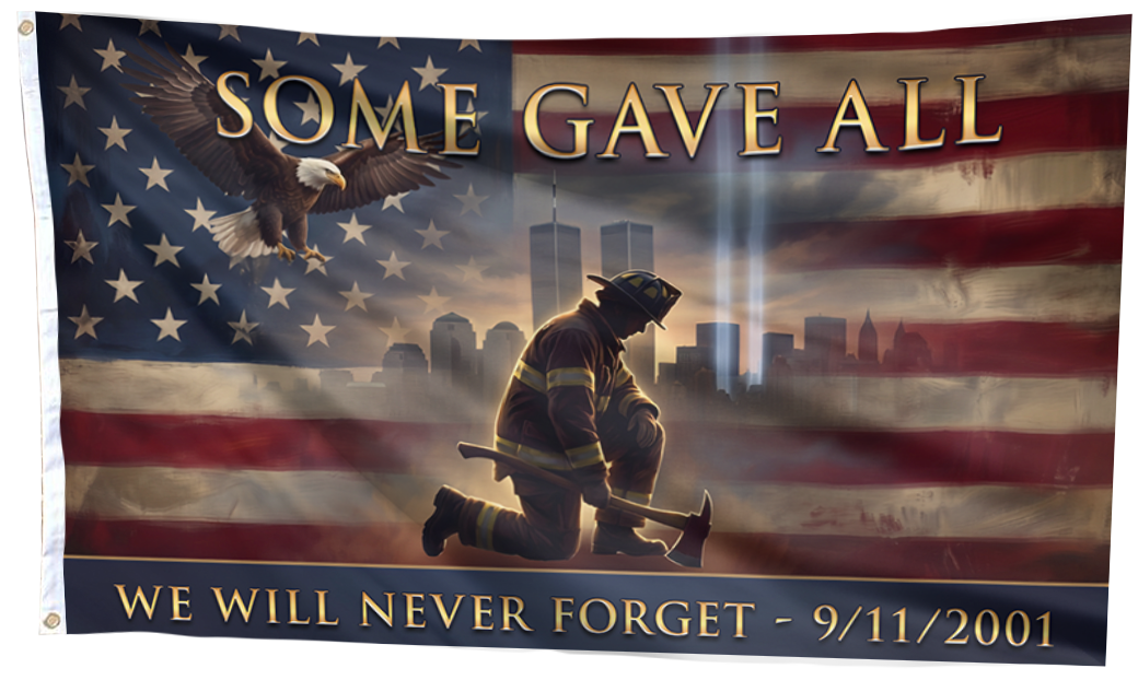 Some Gave All - Never Forget Flag