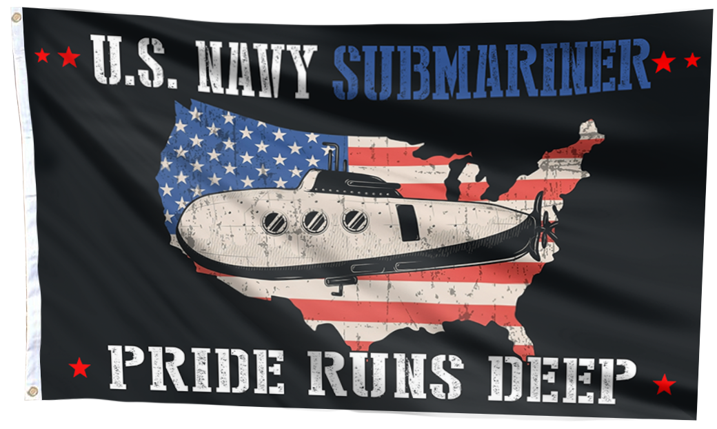 U.S. Navy Submariner Flag