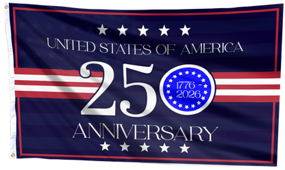 250 Years of American Independence Stars & Stripes Flag