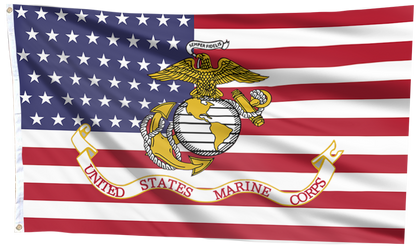 United States Marine Corps Patriotic Flag