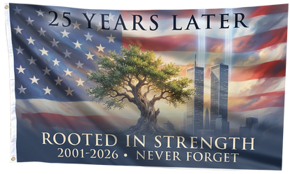 25 Years Later - Rooted in Strength Flag
