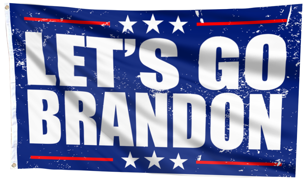 Let's Go Brandon Rally Flag