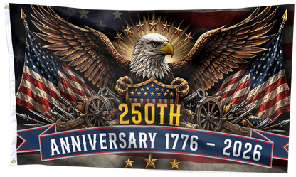 Eagle 250th Anniversary Flag