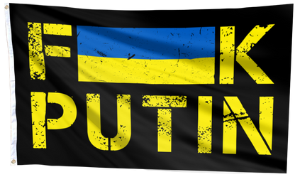 FK PUTIN UKRAINE FLAG