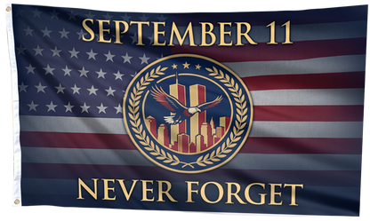 September 11 - Never Forget Eagle Flag