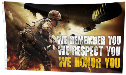 We Remember You - Memorial Flag
