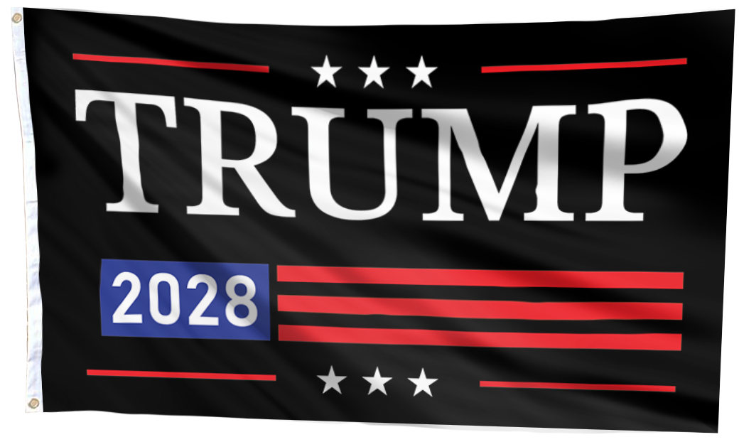 Trump 2028 Stars Flag