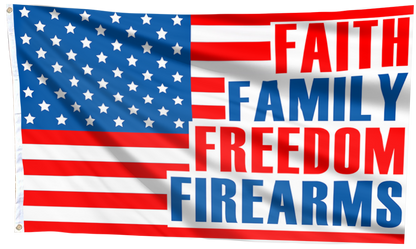 Four Freedoms USA Flag