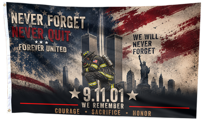 9.11.01 We Remember Honor Flag