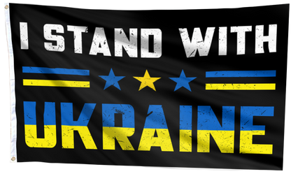 I Stand With ★★★ UKRAINE FLAG