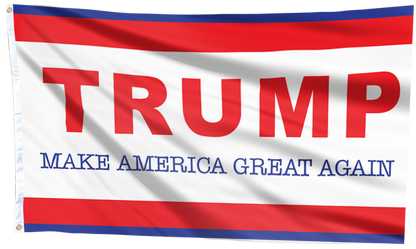TRUMP Red Make America Great Again Flag