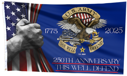 This We’ll Defend - U.S. Army 250th Anniversary Flag