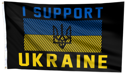 I Support Ukraine Flag