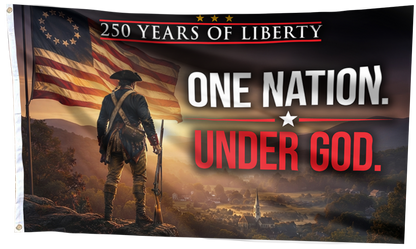 250 Years of Liberty - One Nation Under God Flag