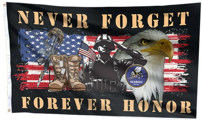 Never Forget Forever Honor Flag