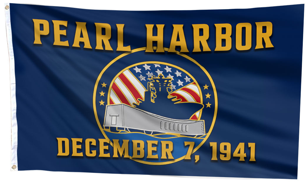 Pearl Harbor December 7, 1941 Flag