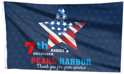 Pearl Harbor - Thank You for Your Service Flag