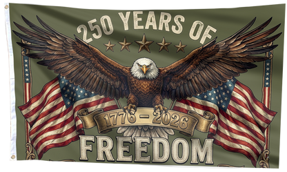 250 Years Of Freedom Navy Flag