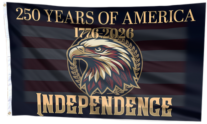 250 Years Of America Independence Flag